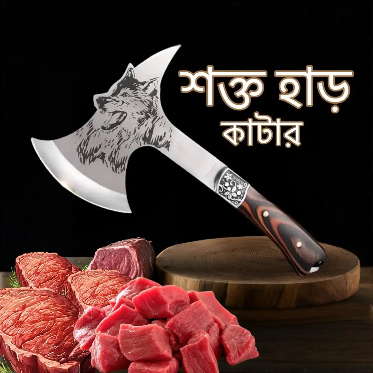 Fox KWRAL পশুর শক্ত হাড় কাটার জন্য